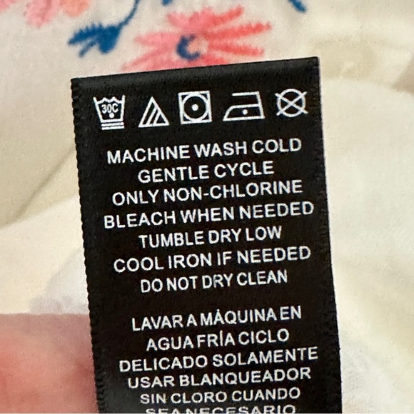 Molly & Isadora Size 1X Button Down Blouse Embroidered Blouse Top Boho Bohemian - Picture 7 of 12